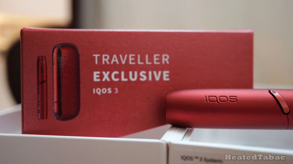 IQOS 3 Red Traveller Exclusive for Hong Kong 香港IQOS 3 紅色特別遊客版