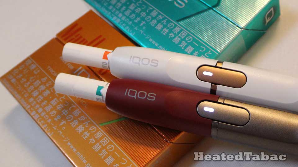 萬寶路橙色水果煙彈和萬寶路深綠濃薄菏比較 IQOS Heatsticks Marlboro Tropical Menthol vs Marlboro Menthol