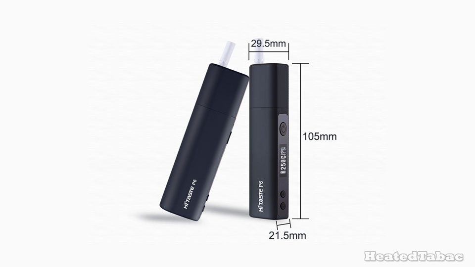 P6 HiTaste IQOS代用機尺寸大小 Dimensions