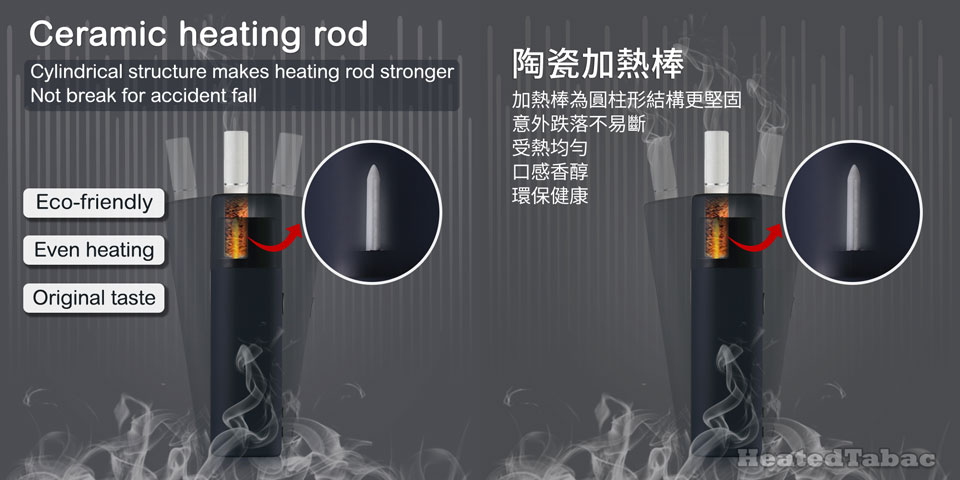 P6 HiTaste IQOS 加熱針加熱煙機 Heating Pin Type Heater HeatedTabac